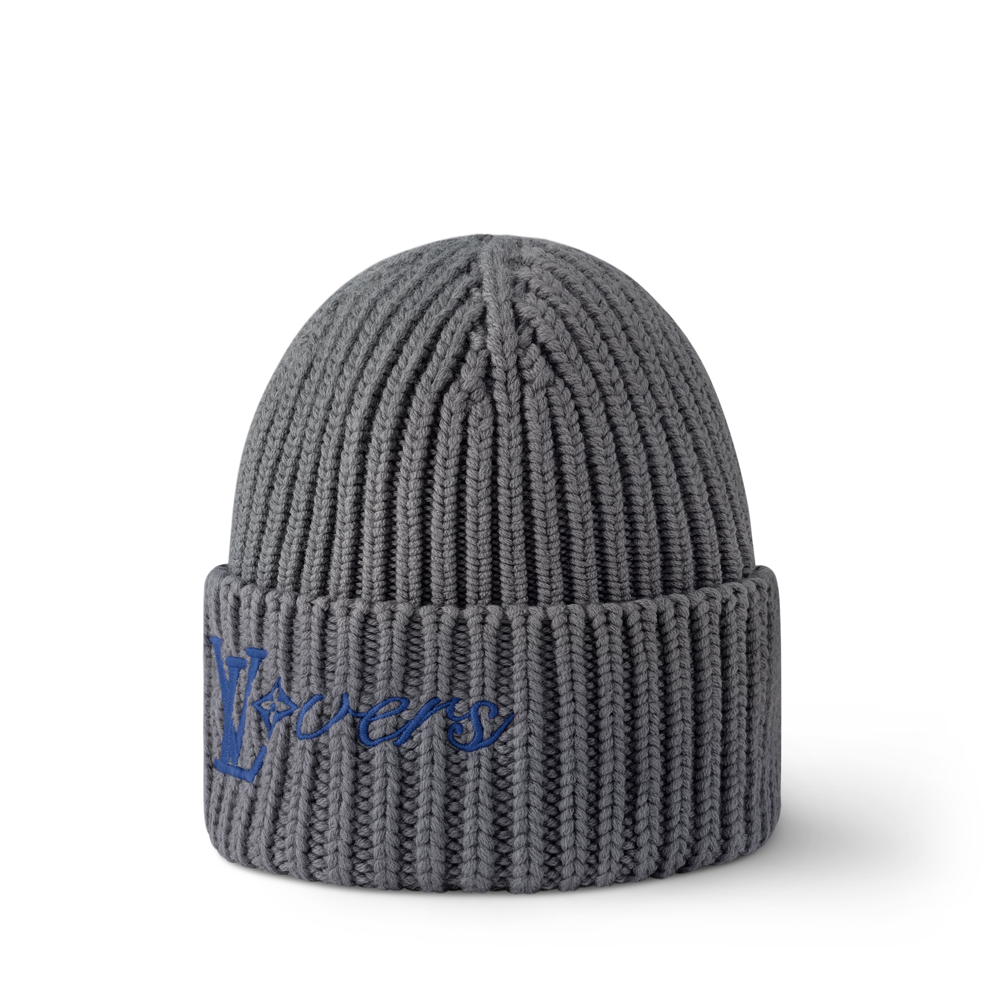 LV Vers Beanie - Luxury S00 Grey | LOUIS VUITTON